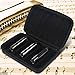 Harmonicas Storage Case, Zippered PU Carrying Box