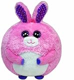 Ty-Beanie-Ballz-Carnation--Pink-Bunny