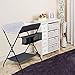 Costzon Baby Changing Table, Folding Diaper Station Nursery Organizer for Infant (Gray)