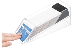 Trademark Poker 6 Deck Blackjack Dealing Shoe – Acrylic Playing Card Holder – Fits 6 Decks of Playing Cards – Casino Equipment and Card Dealer Accessories