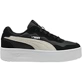 PUMA Womens Court Lally Skye Suede Platform Sneakers Shoes Casual