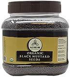 Organic Black Mustard Seed (1lb) by Naturevibe Botanicals, Gluten-Free & Non-GMO (16 ounces)