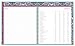 Blue Sky Nicole Miller for 2018 Weekly & Monthly Planner, Hardcover, Twin-Wire Binding, 8' x 10', Bramble Design
