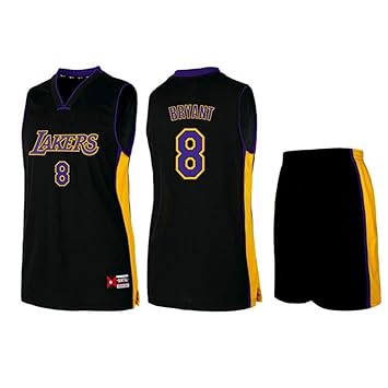 HS-ZHAOPAN Los Angeles Lakers # 8 Kobe Bryant Uniformes De ...
