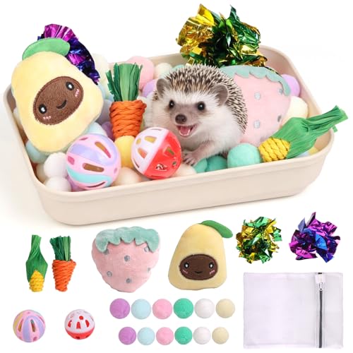 fooind Hedgehog Dig-Box Tray