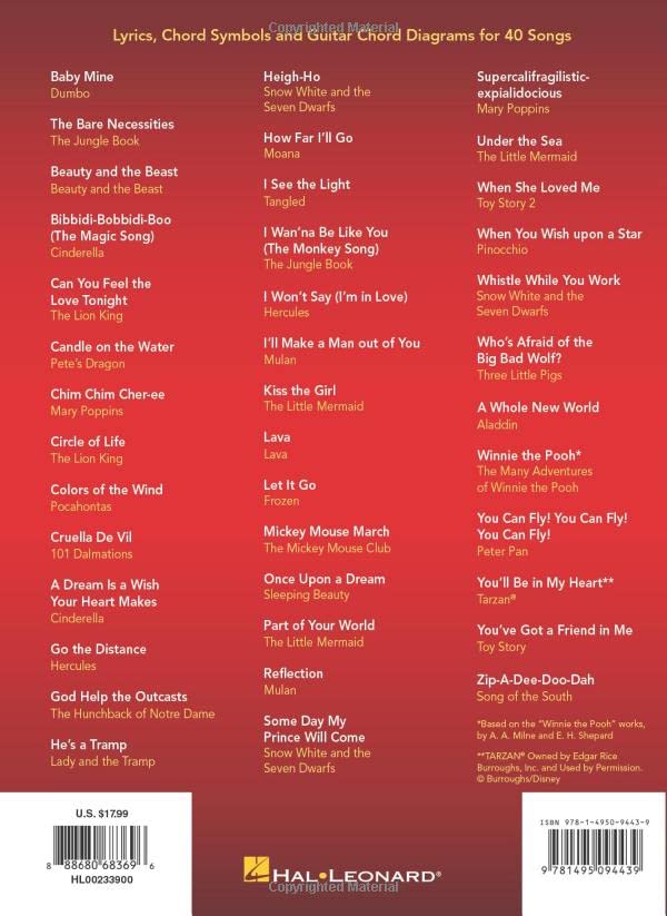 Disney Strum Sing Guitar Hal Leonard Corp Books Amazon Ca