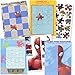 Spiderman Sticker Activity Set - Bundle Includes Spiderman Activity Book with 500 Spiderman Stickers, 3D Stickers, Superhero Door Hanger, in Bag