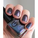 Glitter Gal Blue Duo Chromes Nail Polish- Midnight Lake - .5 Fluid Ounce (15ml) Bottle