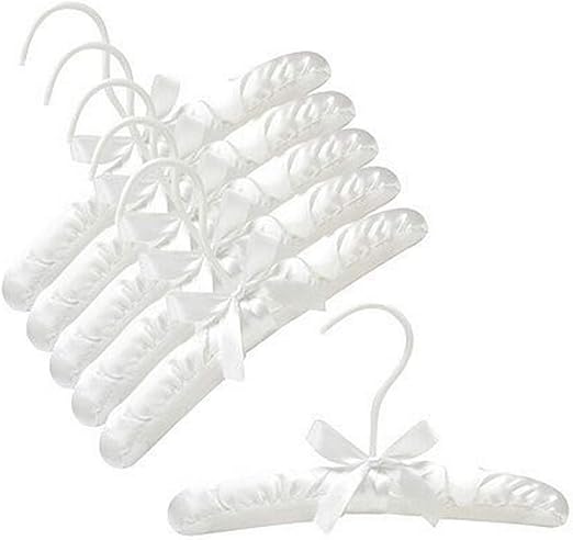 satin padded baby hangers