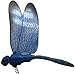 LeBeila Dragonfly Outdoor Decor for Yard Planter Decorations Gardening Stakes 3D Dragonfly Art Craft Garden Ornament and Patio Yard Party Pot Flower Decals Statues 7 CM (10, Blue)
