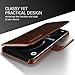 Galaxy S8 Plus Case :: VRS X Lumion :: Drop Protection Cover :: Classy Slim Leather Wallet:: ID Credit Card Slot Holder for Samsung Galaxy S8 Plus (Layered Dandy - Brown)