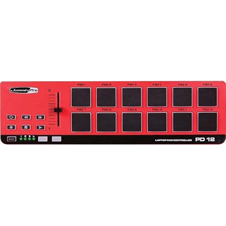 Jammin Pro PD12 Midi Drum Sequenzer mit 12 Drum Pads