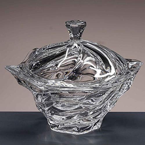 la galaica Crystal box - for chocolates or sweets - Bohemia - FLAMENCO collection - 8,07x8,07x6,38 in.