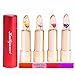 Pro Kailijumei Flower Jelly Lipstick Moisturizer Long Lasting Nutritious Lip Balm Lips Magic Color Temperature Change with Mirror (Dream Purple)