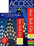Front cover for the book ACCESSWalks New York City Book and Cassette by Richard Saul Wurman