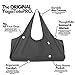 Yogiii Large Yoga Mat Bag | The Original YogiiiTotePRO | Large Yoga Mat Tote Sling Carrier with Side Pocket | Fits Most Size Mats (Ash Gray)thumb 2