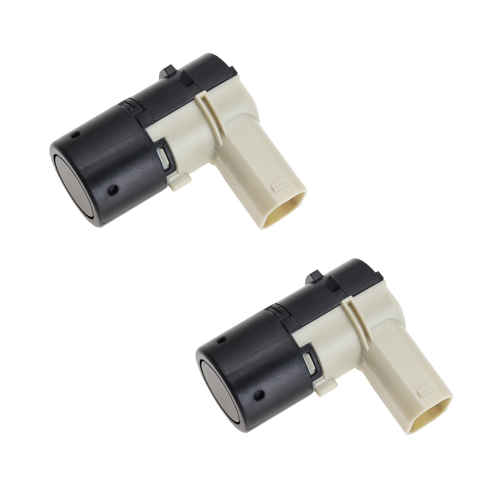 SG Store 2PCS PDC Parking Aid 45.6x44.9x23.3mm Reversing Radar Parking Sensor Compatible with E39 E46 E53 E60 E61 OE 66206989068/66216938738/66200414194