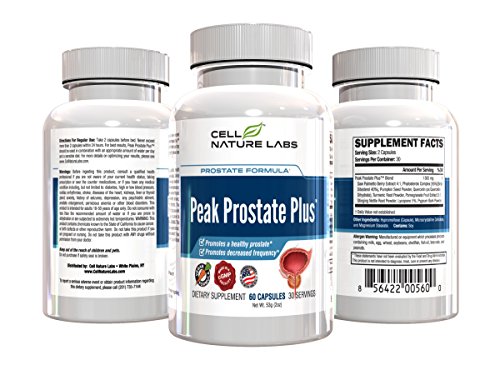 UPC 856422005600, Peak Prostate Plus; #1 Prostate Health Supplement For Frequency &amp; Urgency with Saw Palmetto- Made in the USA