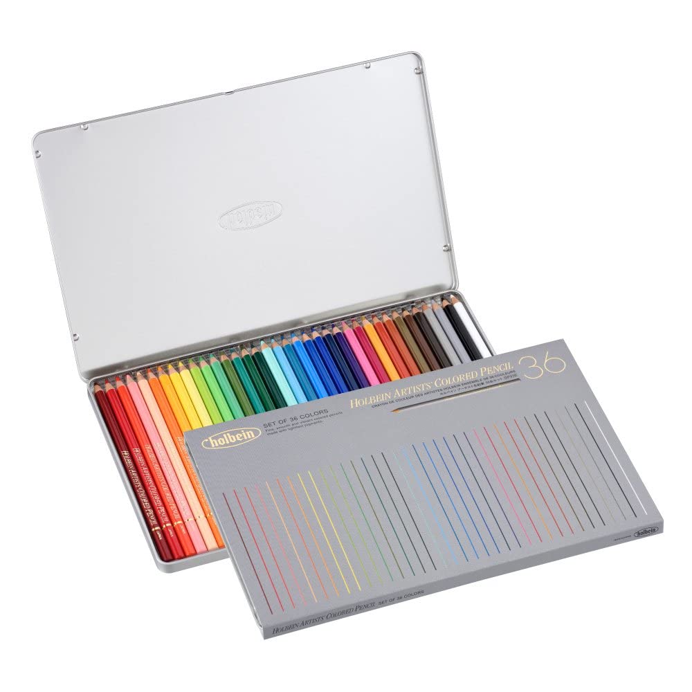 36 color pencil set Holbein (japan import)