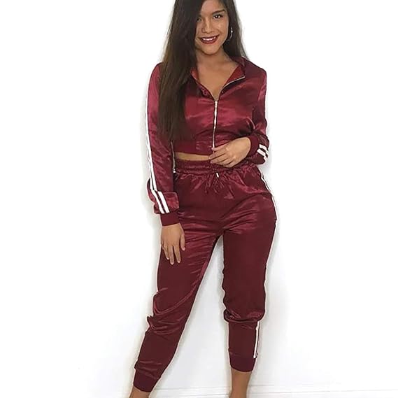 all red sweatsuit