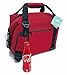 Polar Bear Coolers - Nylon Line - Quality Like No Other from The Brand You Can Trust - See Touch & Feel The Polar Bear Difference - Patent Pending - 12 Pack Red