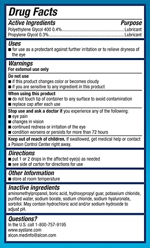Systane Hydration Multi-Dose Preservative-Free Eye Drops Dry Eye Relief Twin Pack (2x10ml) Systane Hydration Multi-Dose Preservative-Free Eye Drops Dry Eye Relief Twin Pack (2x10ml)