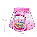 MEKBOK Princess Tent - Toys for Birthday Gifts of Kids - Indoors & Outdoors Play Tent for Kids,Foldable Ball Pit with Carrying Bag