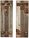 Barnwood Decor of OKC | Old Farmhouse Barn Wood Rustic Decorative Shutter Set of 2
