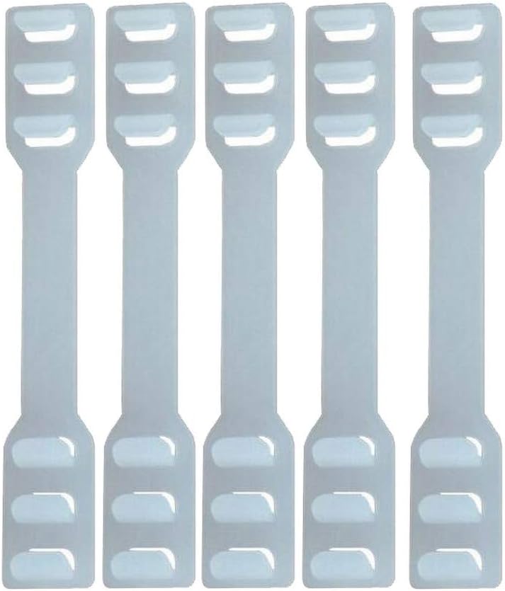 SSDXY 5 PCS Face Guard Strap Ear Hook,Adjustable Anti-Slip Ear Grips Buckles Extending Lanyard Face Guard Belt Hook