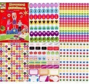 Over 3000 reward stickers childrens teachers smiley face stars and more