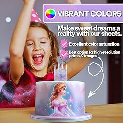 paper2eat Frosting Sheets Premium 8.5“ x