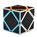 Zcube Skewb Speed Cube Puzzle with Carbon Fiber Sticker,Cube Shapes Puzzle Toy