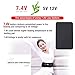 ARRIS Lower Back Heating Pad/Heating Waist Belt Wrap w/7.4V Rechargeable Battery Heat Therapy, Pain Relief for Back Waist Abdominal Stomach Lumbar Thigh Muscle Strain, for Men Women …