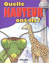 Quelle hauteur ont-ils ?