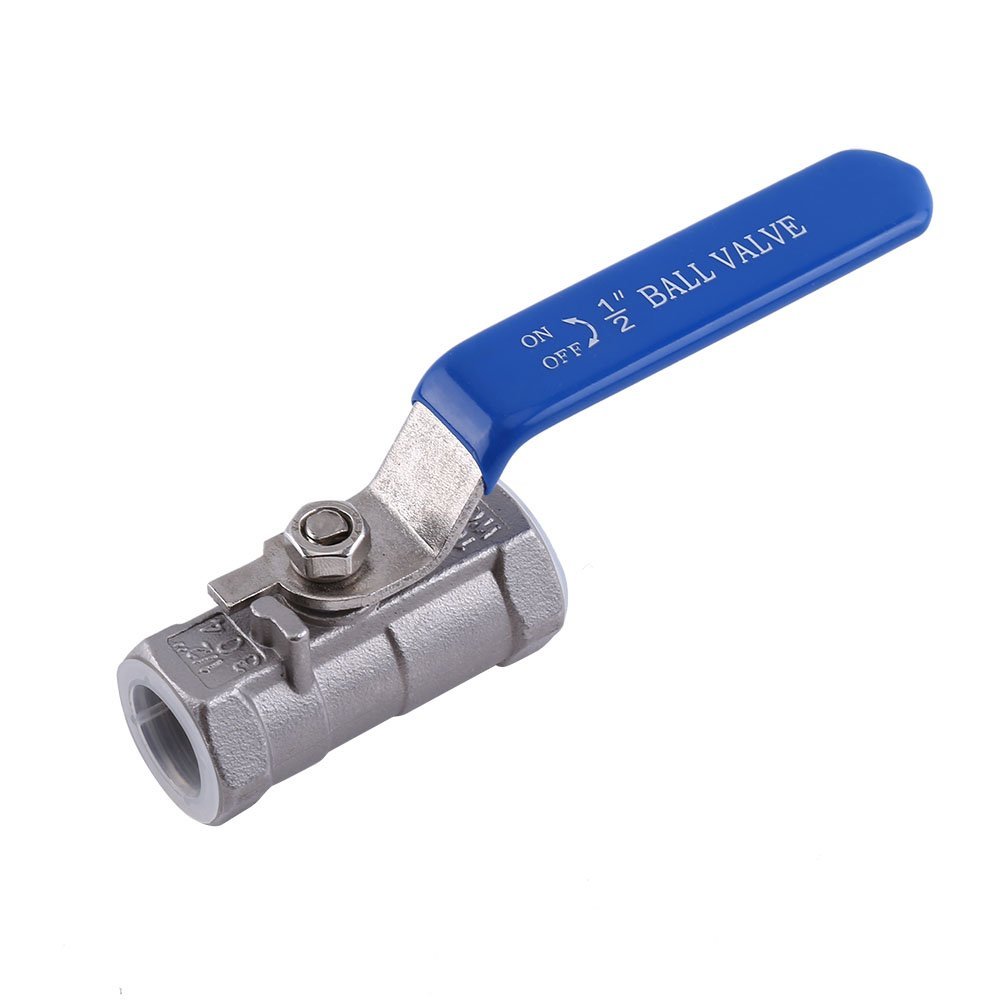 Stainless Steel Ball Valve SUS304 Thread Pipe Ball Valve (1-way DN15 1/2")
