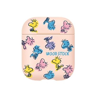 50 Airpods ケース スヌーピー サンセゴメ