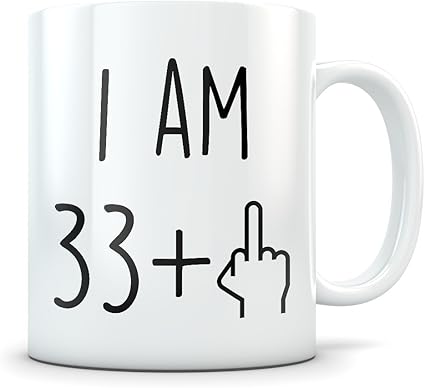 Amazon Co Jp 女性と男性のための面白い34歳の誕生日プレゼント 34歳の誕生日を迎えるコーヒーマグ ジョークのお祝いとしてのギャグパーティーカップ 大人への誕生日プレゼントに最適 ホーム キッチン