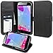 BLU Studio 6.0 HD D650a Case, Abacus24-7 BLU Studio 6.0 HD Wallet Case with Flip Cover, Stand and Pockets for ID, Credit Cards - Black BLU Studio 6.0 HD D650a Flip Case