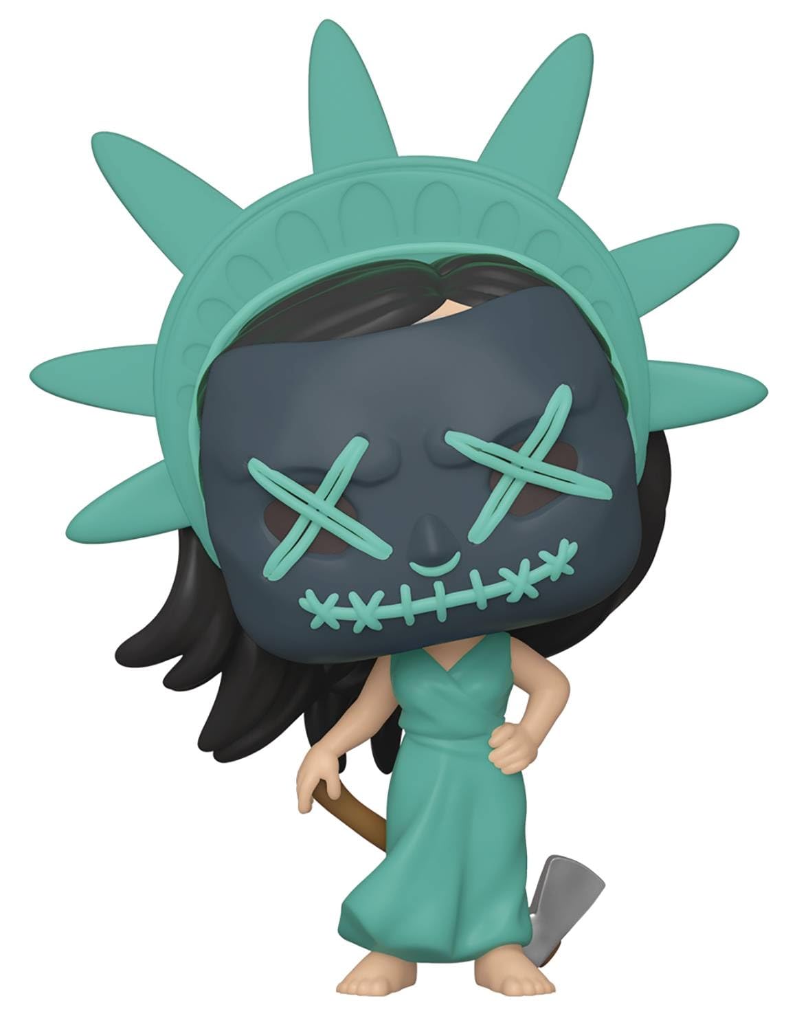 Funko 43453 POP Vinyl Movies: The Purge-Lady Liberty (Election Year) Ldy Lbrty(Ectn Yr) Collectible Figure, Multicolour