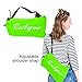 Inflatable Lounger - Portable Air Beds Sleeping Sofa for Travel, Camping, Beach, Park, Backyard, Hiking, Pool, Beach with Carry Bag (Green)