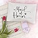 The Cotton & Canvas Co. Maid of Honor Wedding Cosmetic Bag, Bridal Party Gift and Travel Make Up Pouch