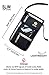 Passport Holder by Organizer Solution, Travel Wallet with Rfid, Black Neck Pouch