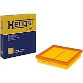 HENGST - Air filter E824L - Air filter insert for cars | Engine air filter for petrol or diesel engines - Protection for engines - Water-resistant