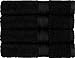 Utopia Towels - Bath Towels Set, Black - Luxurious 700 GSM 100% Ring Spun Cotton - Quick Dry, Highly Absorbent, Soft Feel Towels, Perfect for Daily Use (4-Pack)