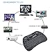 YAGALA Backlit Mini Wireless Keyboard with Touchpad 2.4G Rechargeable Backlit Handheld Remote Control Keyboard and Mouse Combo with Multimedia Keys for Android TV Box, PC, PAD, Smart TV, X-Box, HTPC
