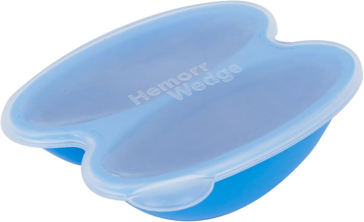 Hemorrwedge Haemorrhoid Treatment Ice Pack - Silicone Gel Freeze Pack, Pair with Case - Image 5