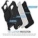 Galaxy A3 Case, MoKo Shock Absorbing Hard Cover Ultra Protective Heavy Duty Case with Holster Belt Clip + Built-in Kickstand for Samsung Galaxy A3 4.7