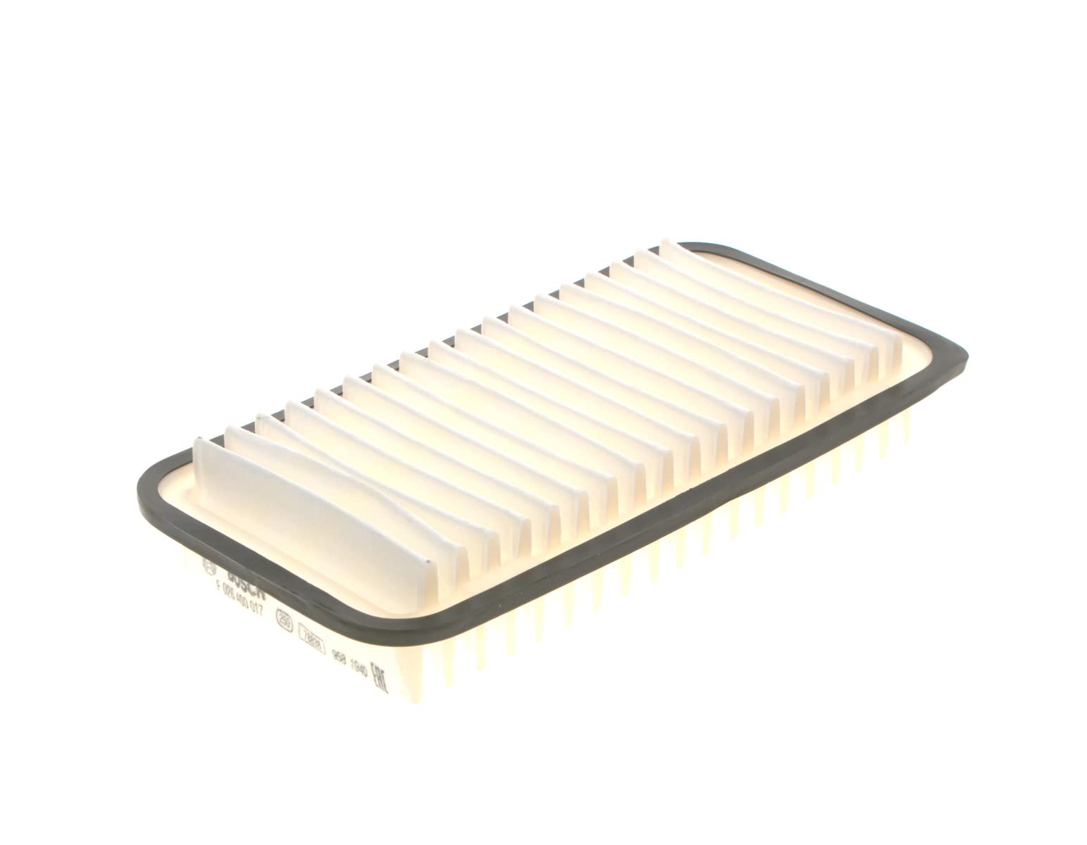 Bosch S0017 Car Air Filter - Separates Particles from the Air Intake - Moisture-resistant plus High Tensile Strength