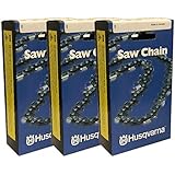 Husqvarna 591095772 18" Chainsaw Chains Chisel .325" 1,3 mm - Pack of 3