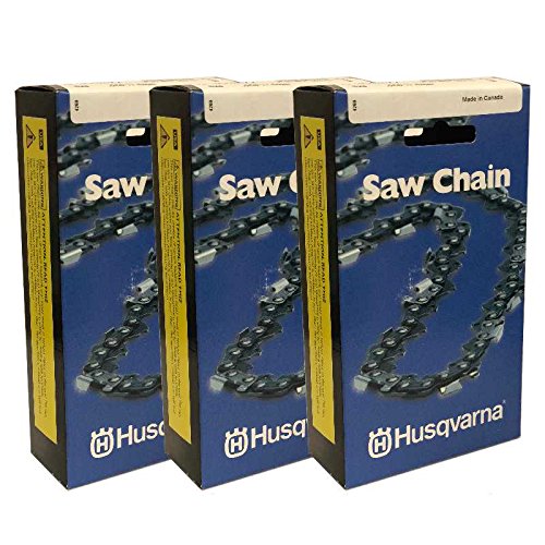 Husqvarna Set Of 3 OEM Chainsaw Chain H23 072G X 501840872 .325 .050 1.3mm